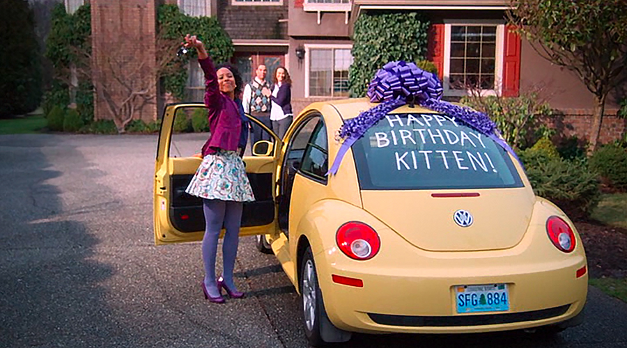 kittens birthday car